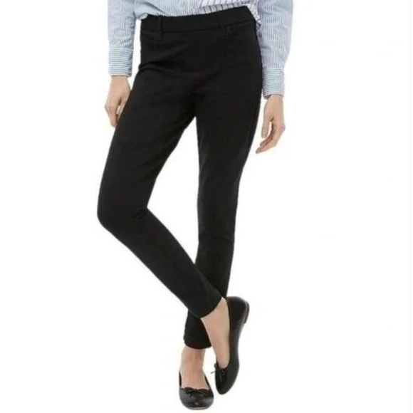 J.Crew Factory Gigi pant in ponte black - Picture 1 of 3